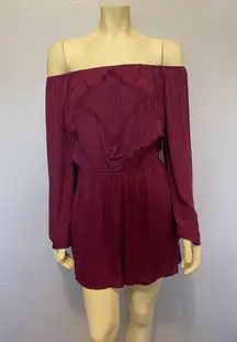 Xhilaration Off The Shoulder Romper