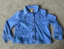 Periwinkle petite jacket