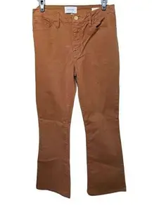 Frame  Women's Bootcut Jeans Size 27 Brown Camel Denim Pants