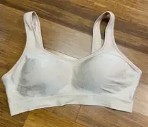 Bali 3488 Comfort Revolution Full Coverage T-Shirt Bra Floral Print XL Beige