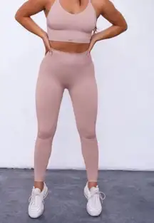 SET Active Sculptflex pink tan Size M