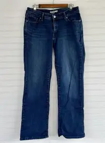 Levi's Medium Wash 529 Curvy Bootcut Jeans