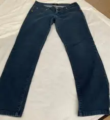 Versace High Rise Straight Leg Jeans