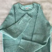 Gap turquoise spring crew neck sweater