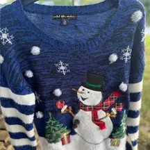 United States Sweaters Navy and Black Knit Sweater