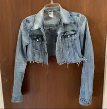 H&M HM Crop Denim jacket