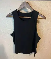 Johnny Was Calme Black Muscle Tank Top Size Medium