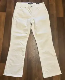 Nine West Cream Flared Pants