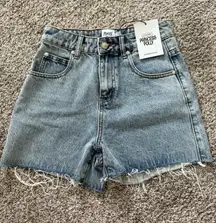 Princess Polly Jean Shorts Denim