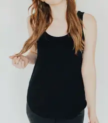 Carly Jean Los Angeles CJ's Favorite Tank in Black Small