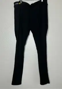 Kastel Denmark Black Pull On Stretchy Equestrian Pants XL