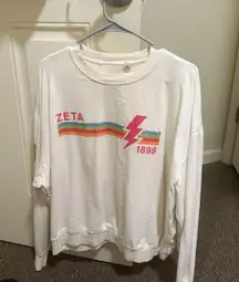 Zeta Tau Alpha crewneck 
