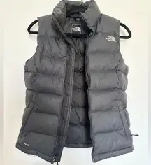 Vintage THE NORTH FACE Nuptse Puffer Vest 700 Fill Goose Down Puffy Sz XS