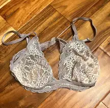 gap body lace unlined bra. Size large