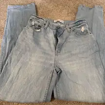 Abercrombie Fitch Women's Jeans 90s Straight Ultra High Rise Curve Love 29/8L