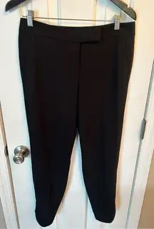 White House black market ankle tapered pants size 4 black work attire