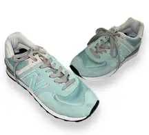 New Balance  574 Blue Running Shoes Size 9.5