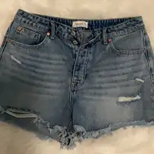 Special A Distressed Jean Shorts