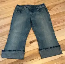 Silver Jeans Silver Jean Cuffed Capris