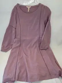 Textured Matilda Jane Lets Go Together Turn On The Charm Dress Small Lilac