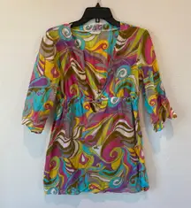 Silk Blend Swim Coverup