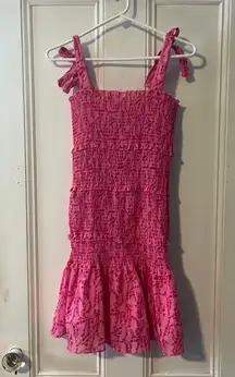 Smocked Mini Dress