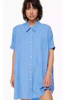 Aritizia Wilfred Free button up tshirt dress