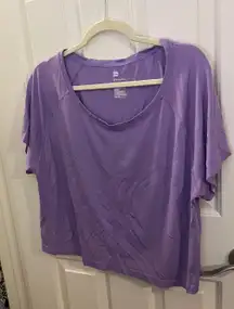 purple tee