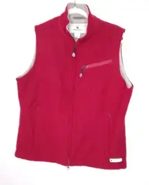 Woolrich red vest size large