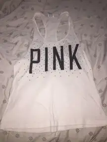 PINK - Victoria's Secret Victoria Secret Vs Pink Bling Tank Top