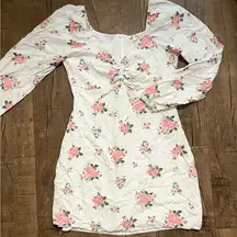 NEW Lottie moss rose floral long sleeve dress