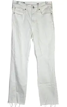 J. Crew‎ Slim boyfriend jean in white 25 BF533