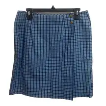 Charter Club NWT  Plaid Wrap Skirt