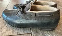 JBU Jambu Rain Duck Boots Gwen Faux Fur Waterproof Shoes size 8 Garden‎ Slip On