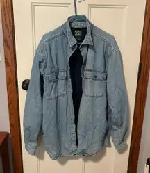 Large L  cotton jacket button up