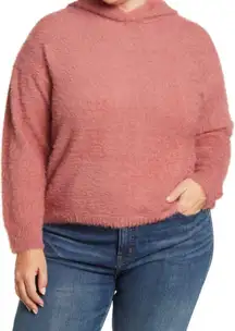 Republic Clothing Eyelash Hoodie Sweater