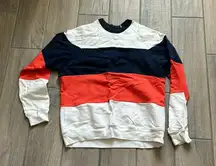 Splits 59 colorblock pullover sweater