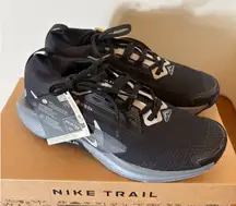Nike Pegasus Trail 5 GTX Running Shoes Black Wolf Grey Cool Grey Size 8