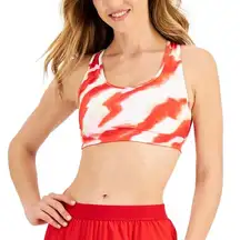 ID Ideology Women's Tornado Twist Sports Bra Red