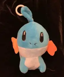Pokémon Mudkip mini plush bag clip