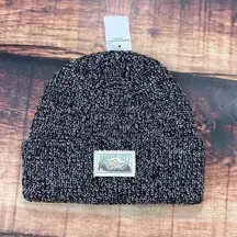 American Eagle Beanie Grey Patch Mountains