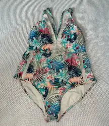 Time And Tru Floral One Piece