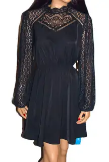 Cupshe Black Lace Dress L NWT