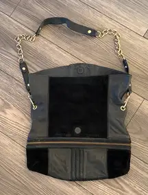 Steven by Steve Madden Snake Charmer Zip Messenger Bag