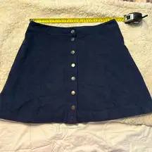 Tokyo Darling mini skirt, faux suede feel, Size 4