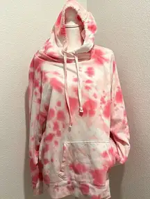 Victoria secret pink tie dye hoodie