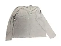 Barefoot Dreams CozyChic Ultra Lite Ribbed Henley Top 2X Pink Soft Lounge