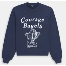 Madhappy Courage Bagels collab drop Sweatshirt XS – Rare Sold-out Grailed