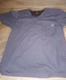 Carhartt Scrub Top Healthcare Gray Small