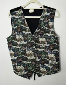 Vintage Bobbie Brooks Christmas vest size large